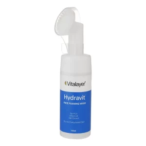 فوم شستشو صورت ویتالیر مدل Hydravit مناسب پوست خشک و دهیدراته حجم 150 میل😊
